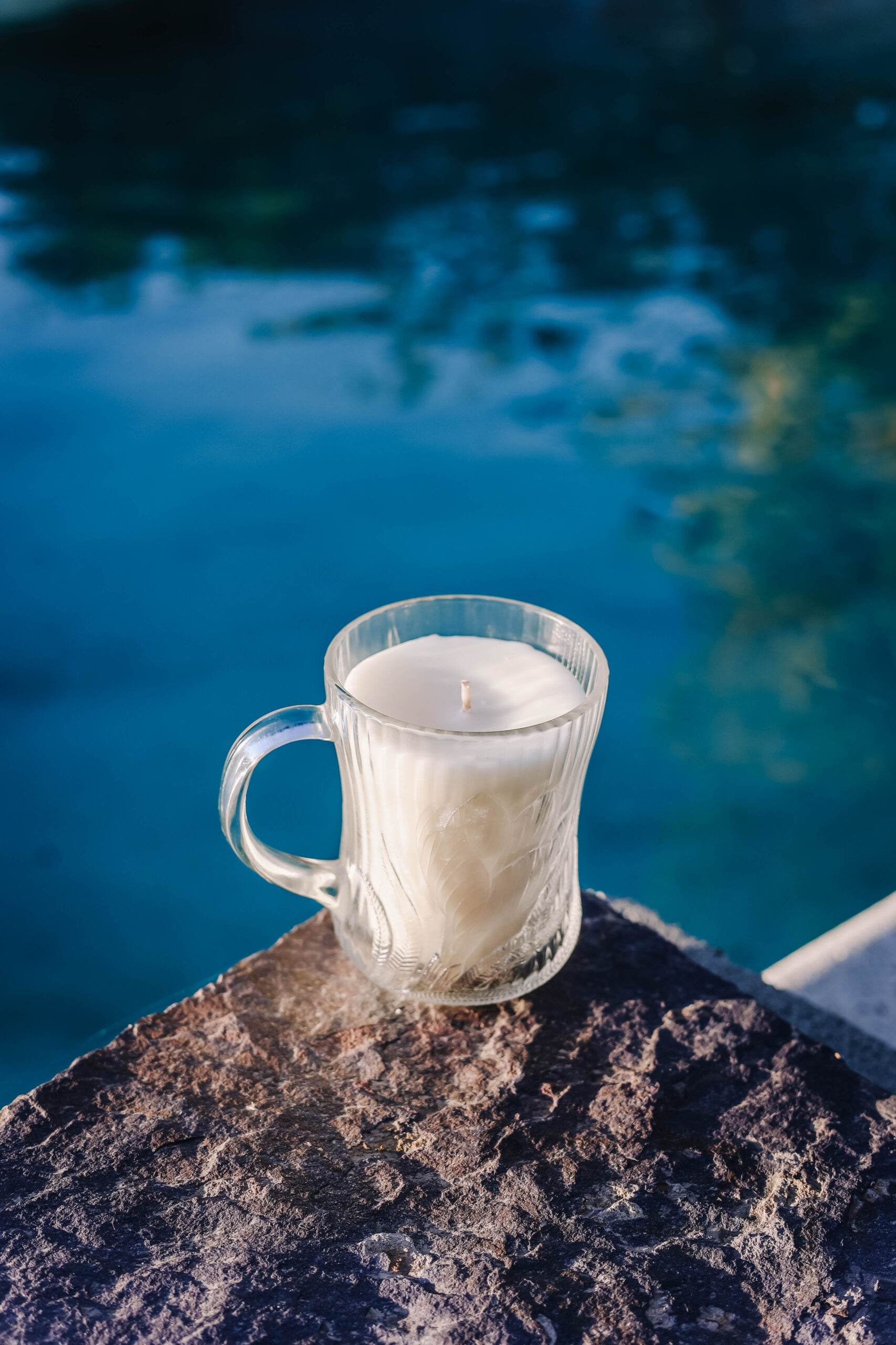 Sweater Weather Scented Candle | Vintage Glass Mug